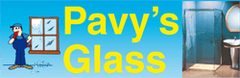 Pavy's Glass logo