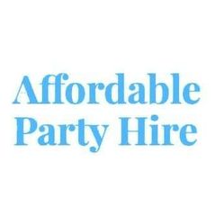 Affordable Party Hire logo