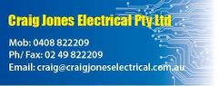 Craig Jones Electrical Pty Ltd logo