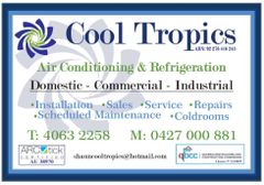 Cool Tropics Air Conditioning & Refrigeration logo