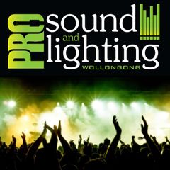 Pro Sound and Lighting logo