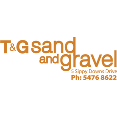 T&G Sand and Gravel logo