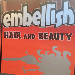 Embellish Hair and Beauty logo