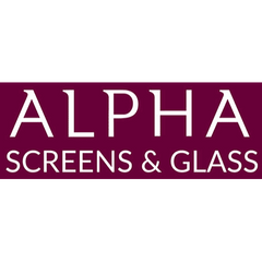 Alpha Screens & Glass logo