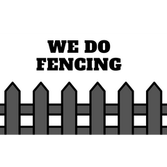 We Do Fencing logo