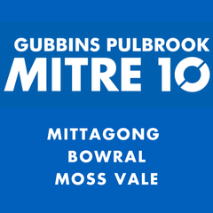 Gubbins Pulbrook Mitre 10 logo