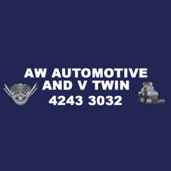 AW Automotive & V Twin logo