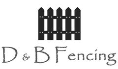 D & B Fencing logo