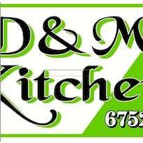 D & M Kitchens logo