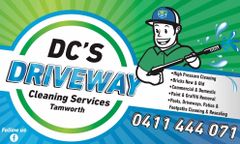 DC's Driveway Cleaning Service logo