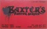 Baxter's Painting Service logo