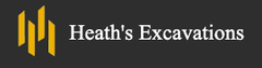 Heath's Excavations logo