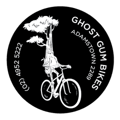 Ghost Gum Bikes logo