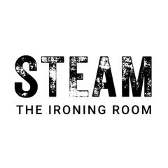 STEAM THE IRONING ROOM logo