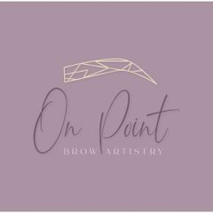 On Point Brow Artistry logo