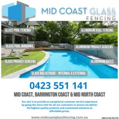 Mid Coast Glass Fencing Port Macquarie logo