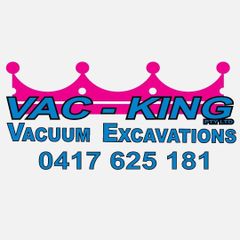 Vacuum Excavations Vac-King logo