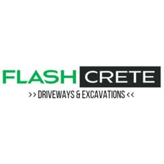 Flash Crete Driveways & Excavations logo