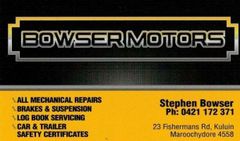 Bowser Motors logo