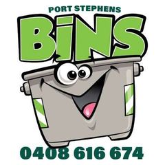 Port Stephens Bins logo