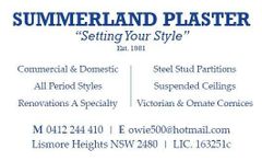 Summerland Plaster logo