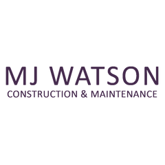 MJ Watson Construction and Maintenance logo
