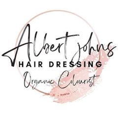 Albert Johns Hairdressing logo