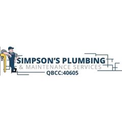 Simpson's Plumbing & Maintenance Service logo