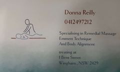 Donna Reilly Remedial Massage logo