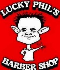 Lucky Phil's Barber Shop logo