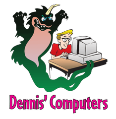 Dennis' Computers & Backup Services logo
