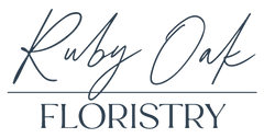 Ruby Oak Floristry logo