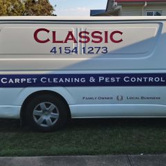 Classic Carpet Cleaning and Pest Control logo