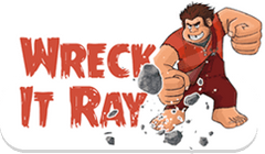 Wreck it Ray logo