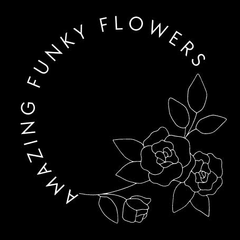 Amazing Funky Flowers logo