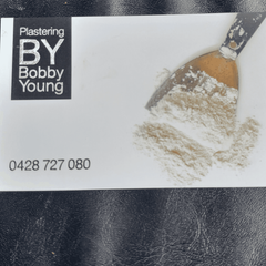 B Young Plastering logo