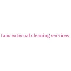 Ian's External Cleaning Services logo