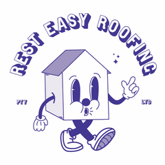 Rest Easy Roofing logo