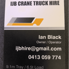 IJB Crane Truck Hire logo