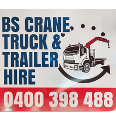 BS Crane Truck and Trailer Hire logo