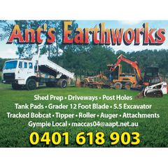 Ant's Earthworks logo