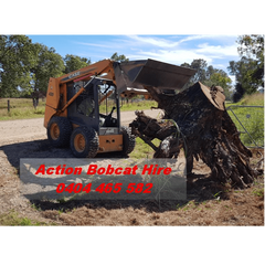 Action Bobcat Hire logo