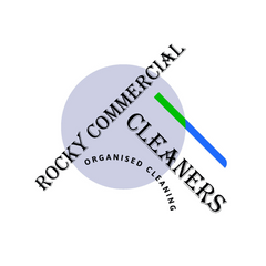 Rocky Commercial Cleaners logo