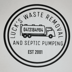 Luck's Waste Removal & Septic Pumping logo