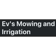 Ev's Mowing & Irrigation logo