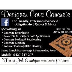 Designer Cova Concrete logo