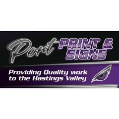 Port Print & Signs logo