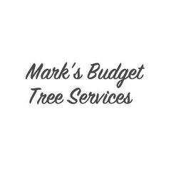 Mark’s Budget Tree Services logo