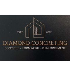 Diamond concreting logo