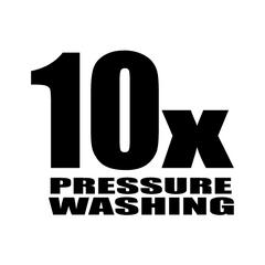 10 X Pressure Washing logo
